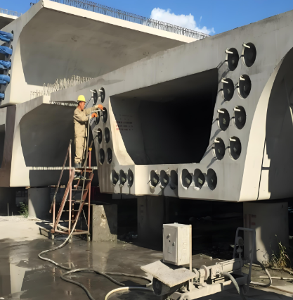 鹰手营子矿压浆料施工流程及注意事项